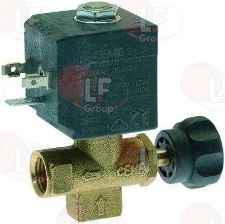 2 Yollu SOLENOİD VANA CEME ø 1/4 