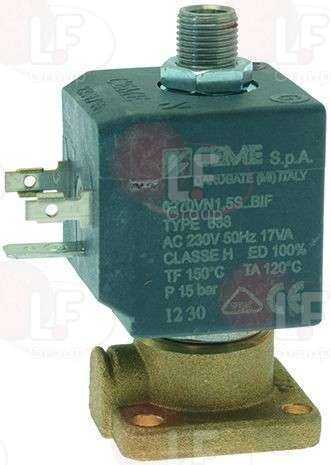 3 YOLLU SOLENOİD VANA CEME 230V