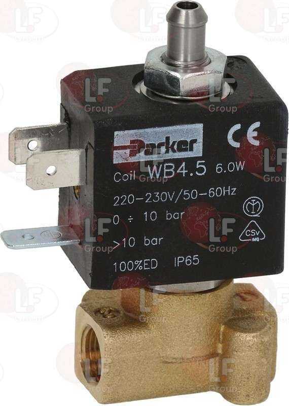 3 YOLLU SOLENOİD VANASI PARKER 230V 50 / 60Hz  